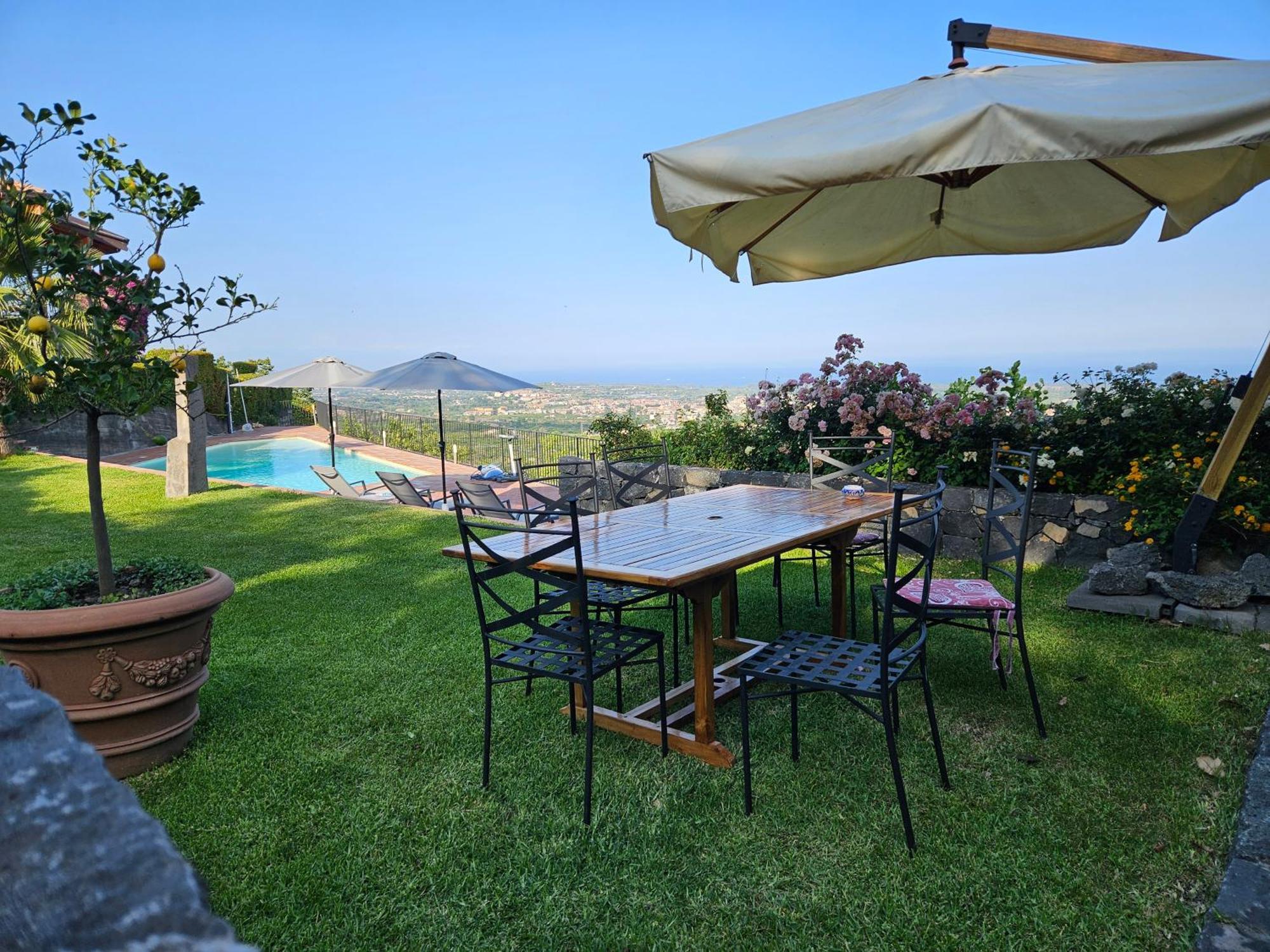 Villa Open Land Holiday House Fiumefreddo di Sicilia Exterior foto